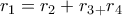r_1=r_2+r_3_+r_4