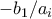 -b_1/a_i
