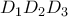 D_{1}D_{2}D_{3}