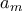 a_{m}