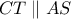 CT\parallel AS CT\parallel AS