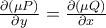 \frac{\partial(\mu P)}{\partial y}=\frac{\partial(\mu Q)}{\partial x}
