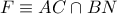 F\equiv AC\cap BN