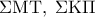  \displaystyle \Sigma {\rm M}{\rm T},\;\Sigma {\rm K}\Pi 