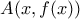A(x,f(x))
