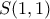 S(1 , 1 )