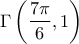 \displaystyle{\Gamma \left( \frac{7\pi }{6},1 \right)}