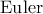 \rm Euler 