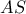 \displaystyle{ 
AS 
}