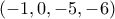 (-1,0,-5,-6)