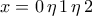 x=0\,\eta\,1\,\eta\,2