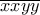 \displaystyle{\overline{xxyy}}