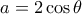 a=2\cos \theta 