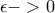 \epsilon->0
