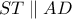 ST \parallel AD