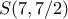 S(7, 7/2) 