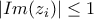 |Im(z_i)|\leq 1