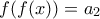 f(f(x))=a_2