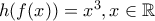 h(f(x))=x^{3} ,x \in \mathbb{R}