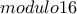 modulo 16