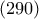 \left(290 \right)