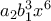 a_{2}b_{1}^{3}x^{6}