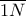 \overline {1N}