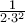 \frac{1}{2\cdot 3^2}