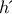 h΄