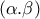 (\alpha.\beta)