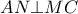 AN \bot MC 