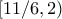 [11/6,2) [11/6,2)