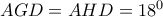 AGD=AHD={{18}^{0}}
