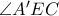 \angle A'EC