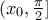 (x_{0},\frac{\pi }{2}]
