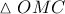 \vartriangle OMC
