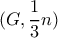 (G, \dfrac{1}{3}n)
