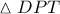 \vartriangle DPT