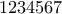 1234567