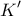 \displaystyle{ K'}