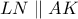 LN \parallel AK
