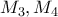 M_3, M_4