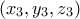 (x_3,y_3,z_3)