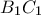 {B_1}{C_1}